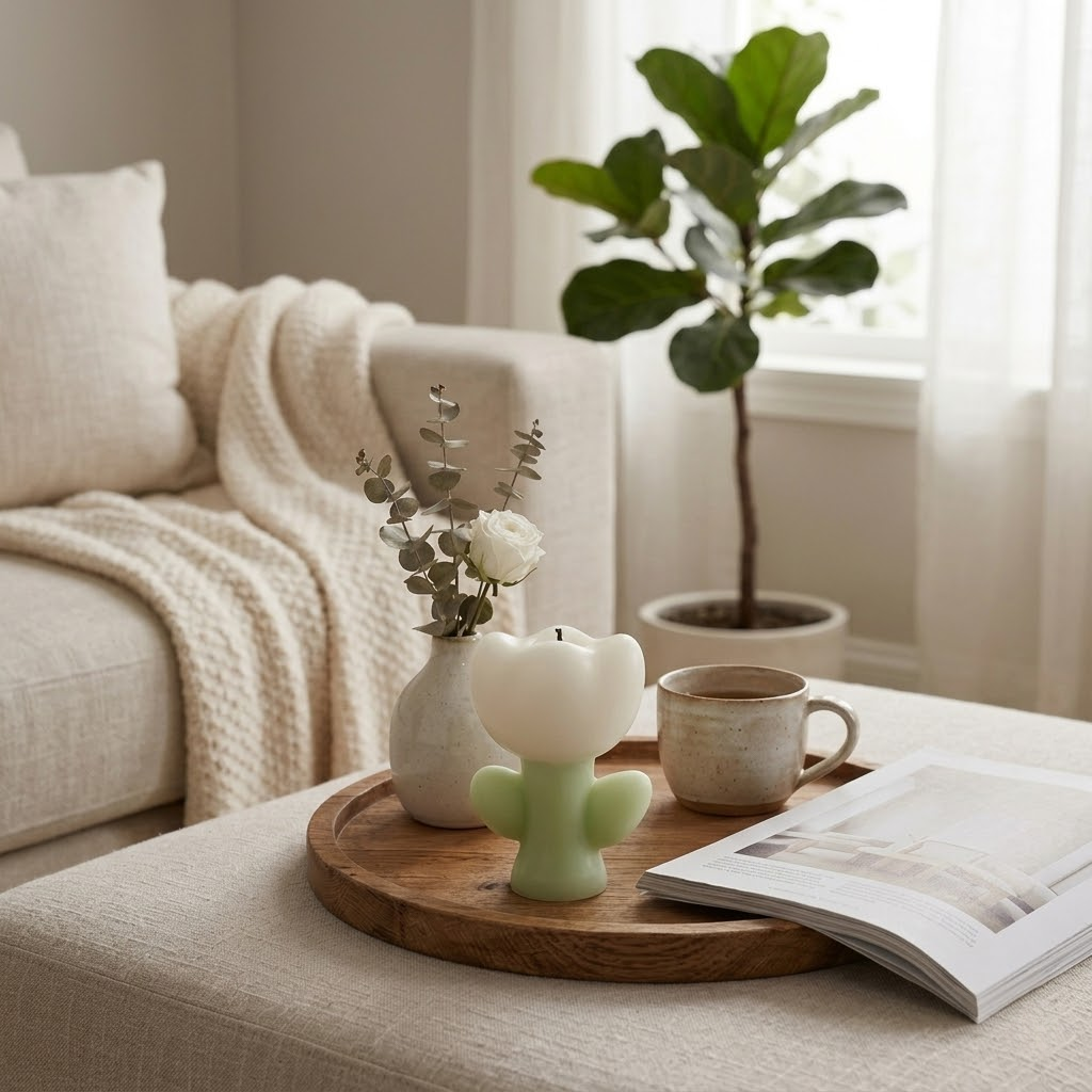 Tulip Scented Candle