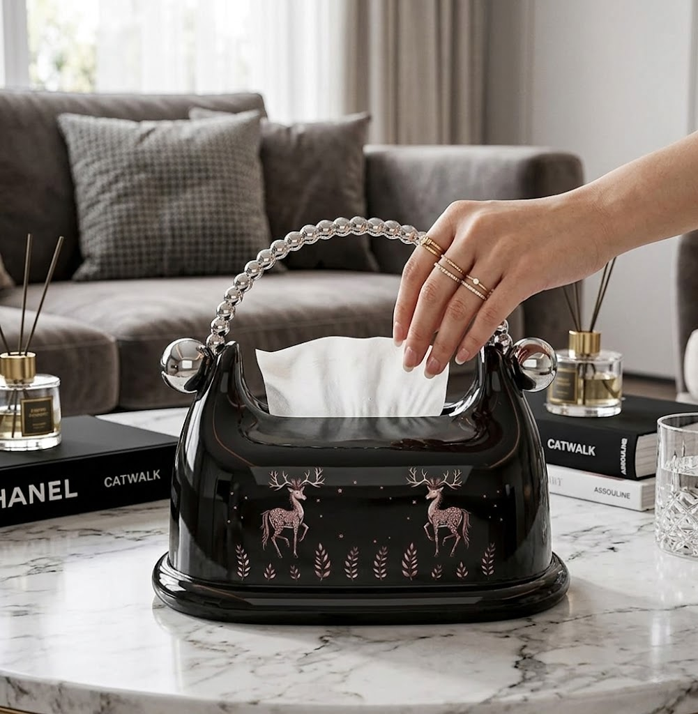 Portable Luxury Tissue Box