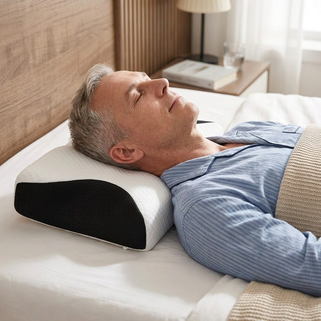 Ergonomic Memory Foam Butterfly Pillow