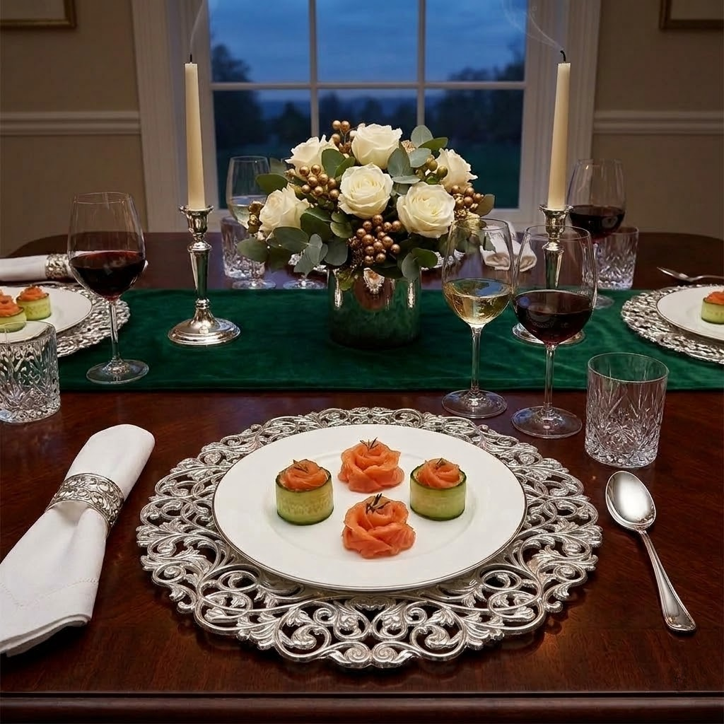 Vintage Decorative Charger Plate